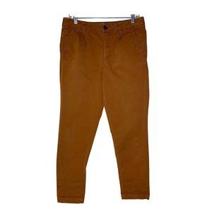 ANTHROPOLOGIE Pilcro - Chino Pants Mid-Rise, Slightly Relaxed - Women's Size 28